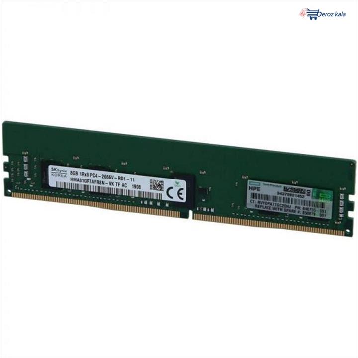 رم سرور اچ پی HP Memory 8GB DDR4 2666